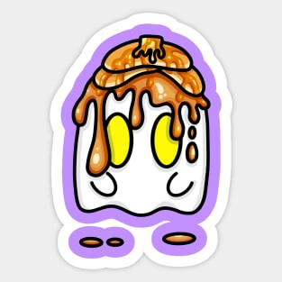 Spooky Sweet: Syrup Butter Pancakes Sticker